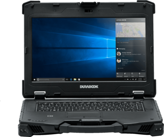 Защищенный ноутбук Z14Gen2 Basic 512Гб Durabook Z4E1A3DAEBXX